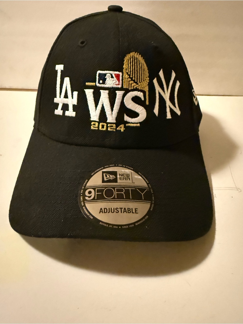 New Era MLB 2024 World Series Yankees vs Dodgers 9FORTY Adjustable Hat New